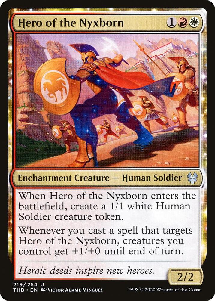 Hero of the Nyxborn [Theros Beyond Death] 219