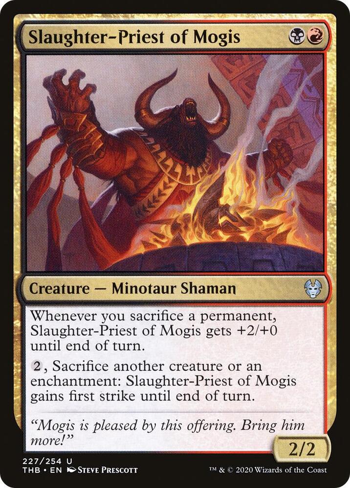 Slaughter-Priest of Mogis [Theros Beyond Death] 227