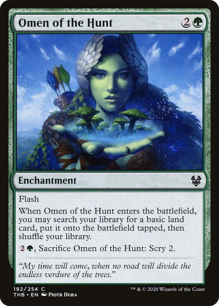 Omen of the Hunt [Theros Beyond Death] 192