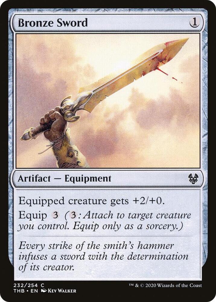 Bronze Sword [Theros Beyond Death] 232