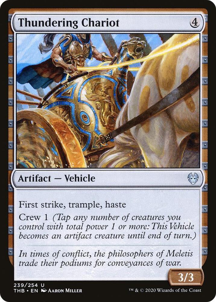 Thundering Chariot [Theros Beyond Death] 239