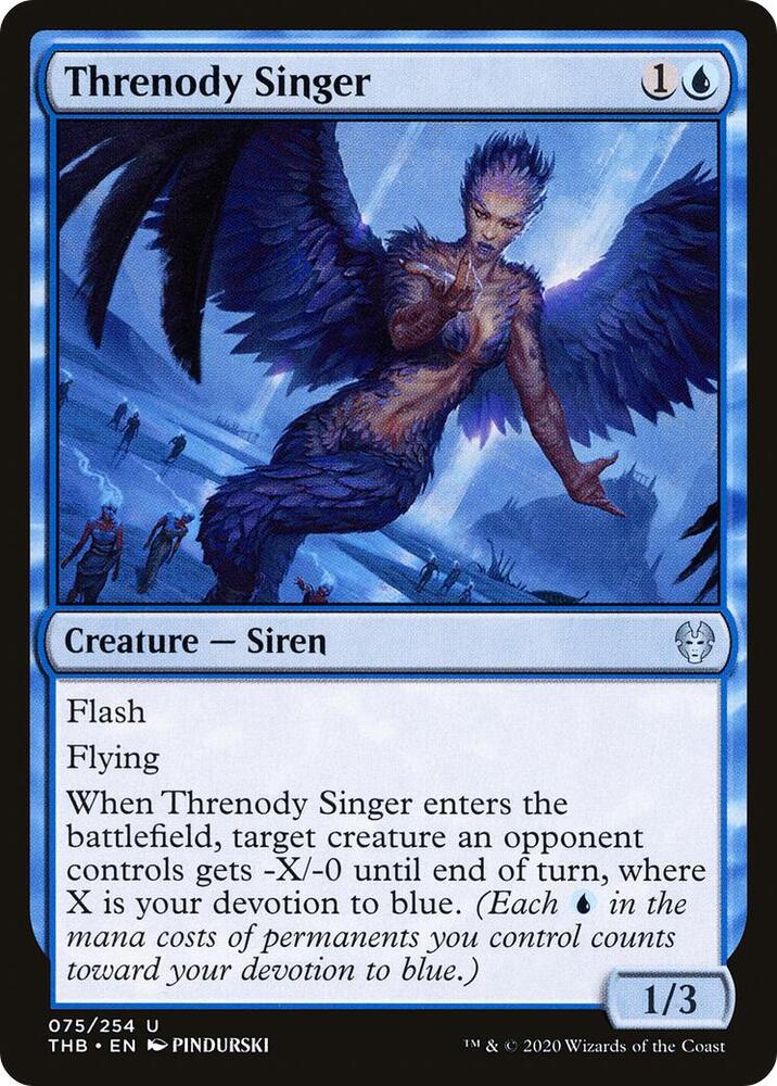 Threnody Singer [Theros Beyond Death] 75