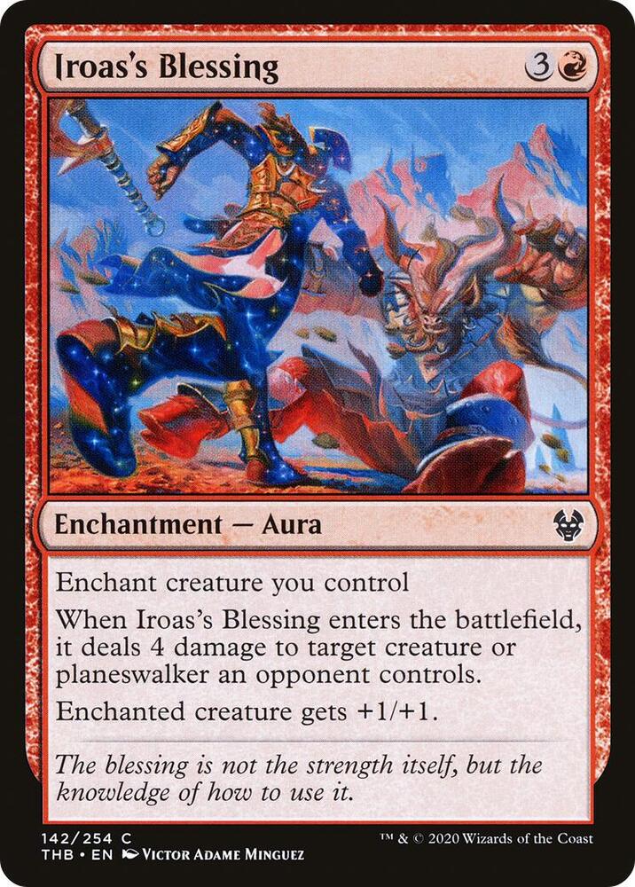 Iroas's Blessing [Theros Beyond Death] 142