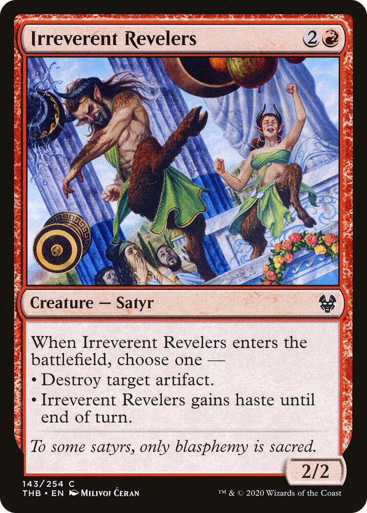 Irreverent Revelers [Theros Beyond Death] 143