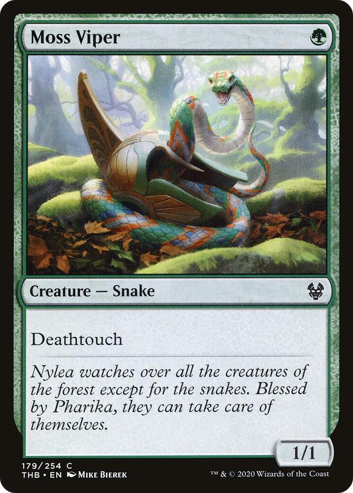 Moss Viper [Theros Beyond Death] 179