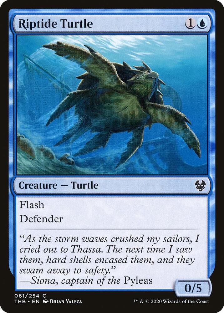 Riptide Turtle [Theros Beyond Death] 61