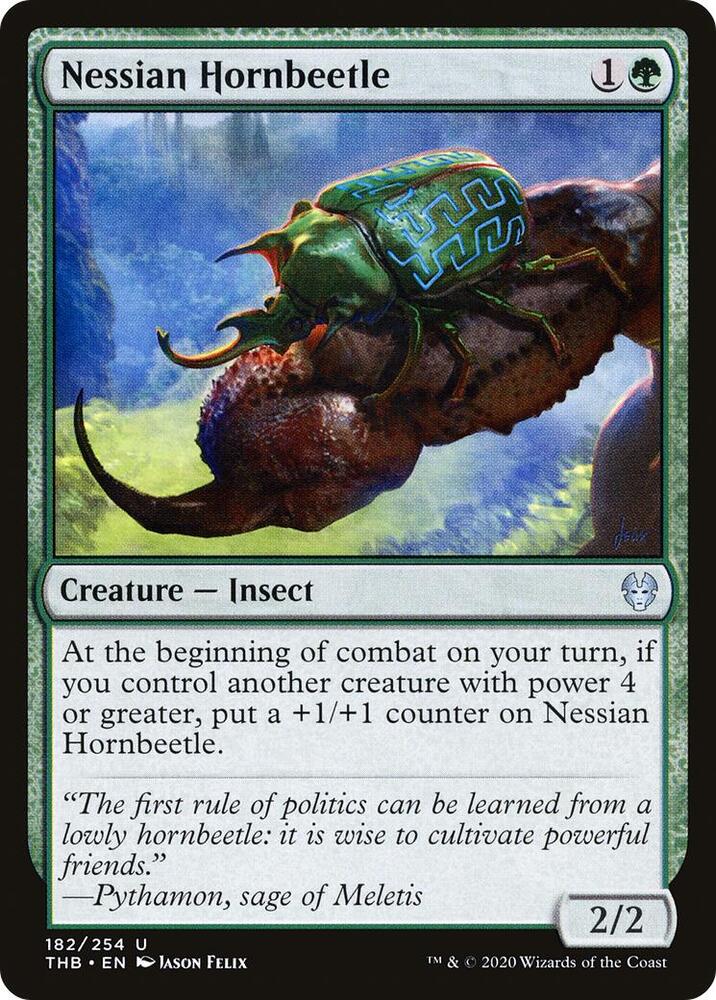 Nessian Hornbeetle [Theros Beyond Death] 182