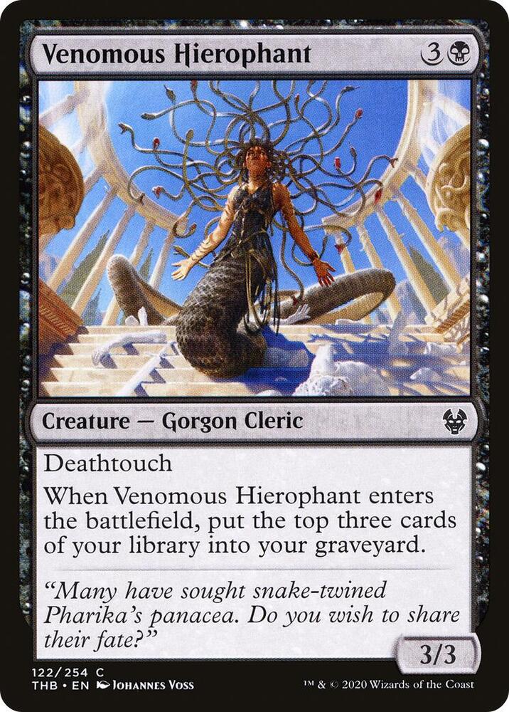 Venomous Hierophant [Theros Beyond Death] 122