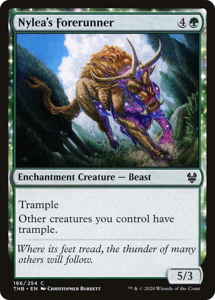 Nylea's Forerunner [Theros Beyond Death] 186