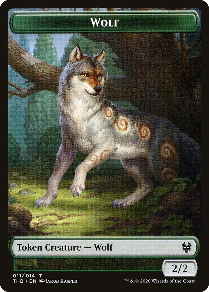 Wolf Token [Theros Beyond Death] 11