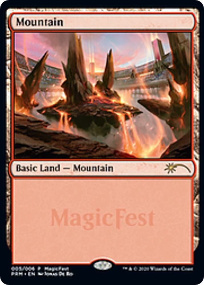Mountain (2020) [MagicFest Cards] 5