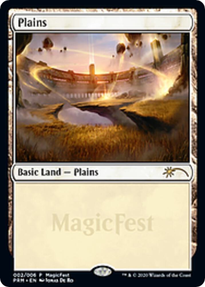 Plains (2020) [MagicFest Cards] 2