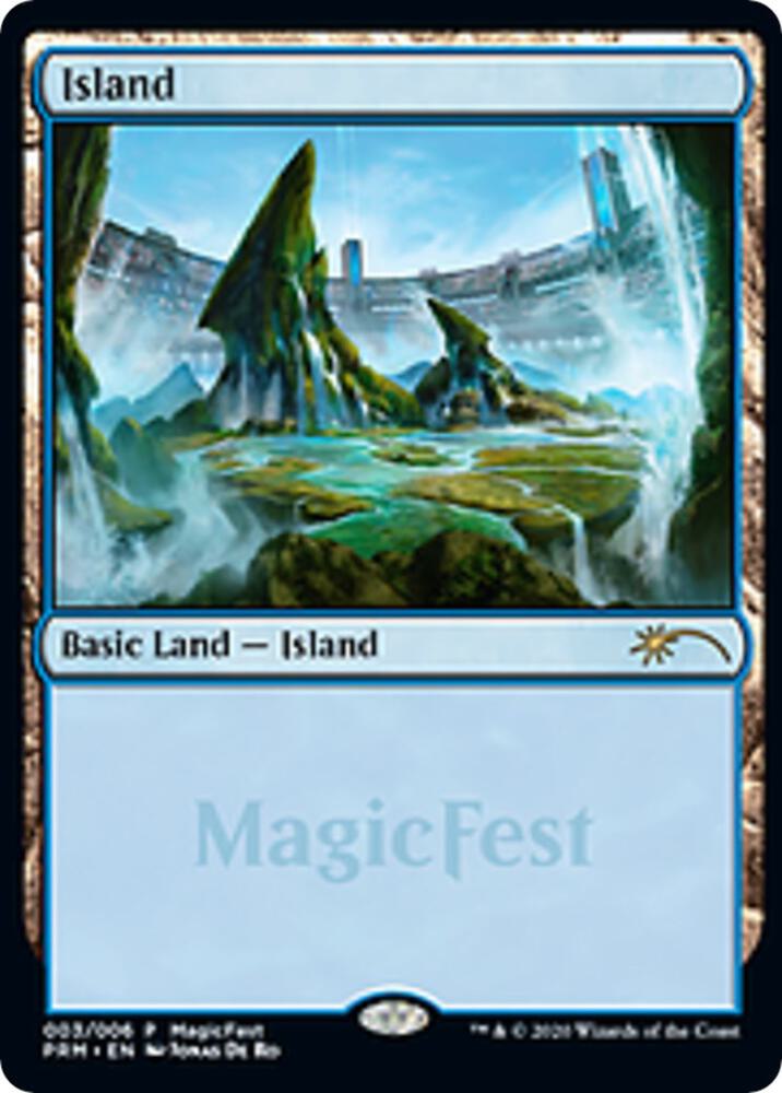 Island (2020) [MagicFest Cards] 3