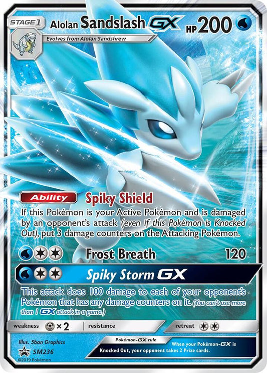 Alolan Sandslash GX - SM236 [SM Promos] SM236