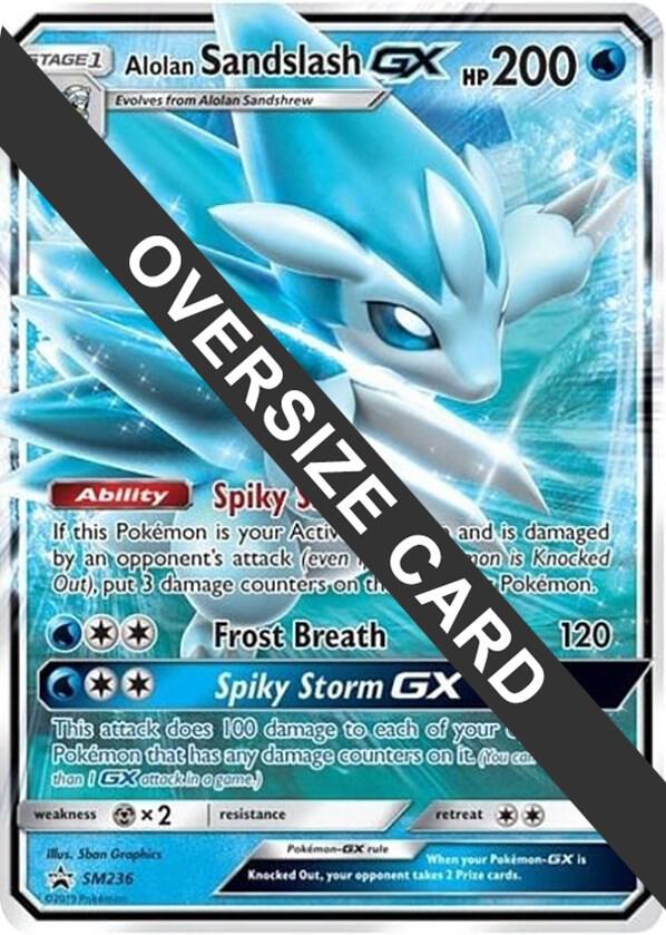 Alolan Sandslash GX - SM236 [Jumbo Cards] SM236