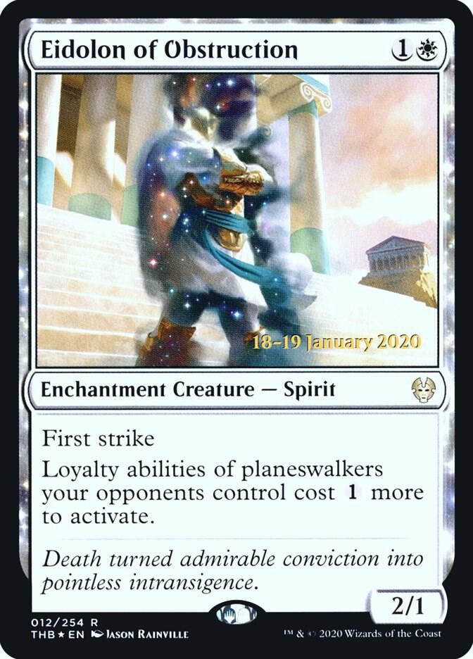 Eidolon of Obstruction [Prerelease Cards] 12
