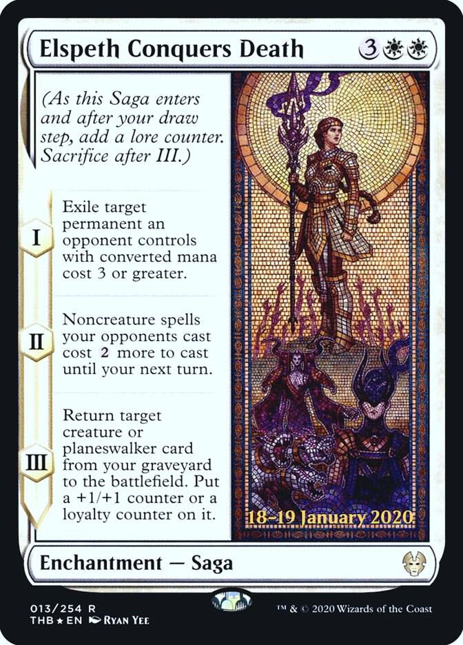 Elspeth Conquers Death [Prerelease Cards] 13
