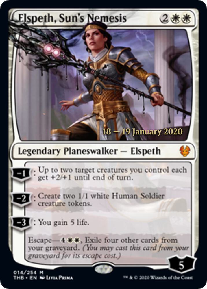 Elspeth, Sun's Nemesis [Prerelease Cards] 14