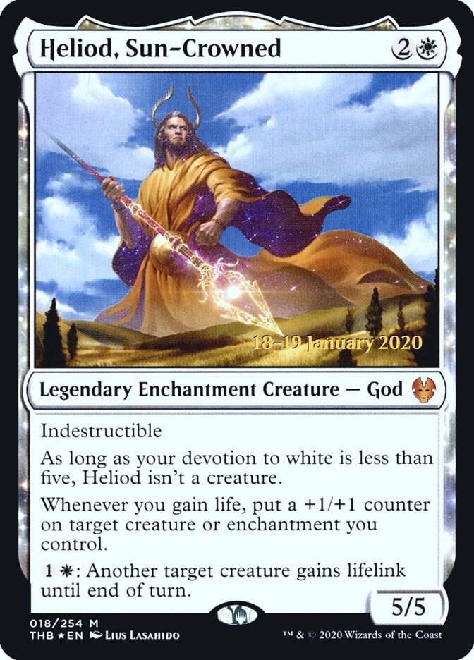 Heliod, Sun-Crowned [Prerelease Cards] 18