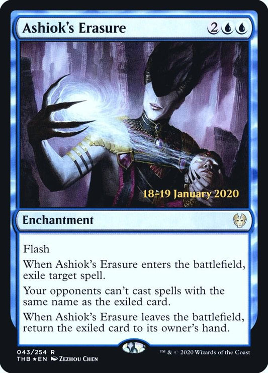 Ashiok's Erasure [Prerelease Cards] 43