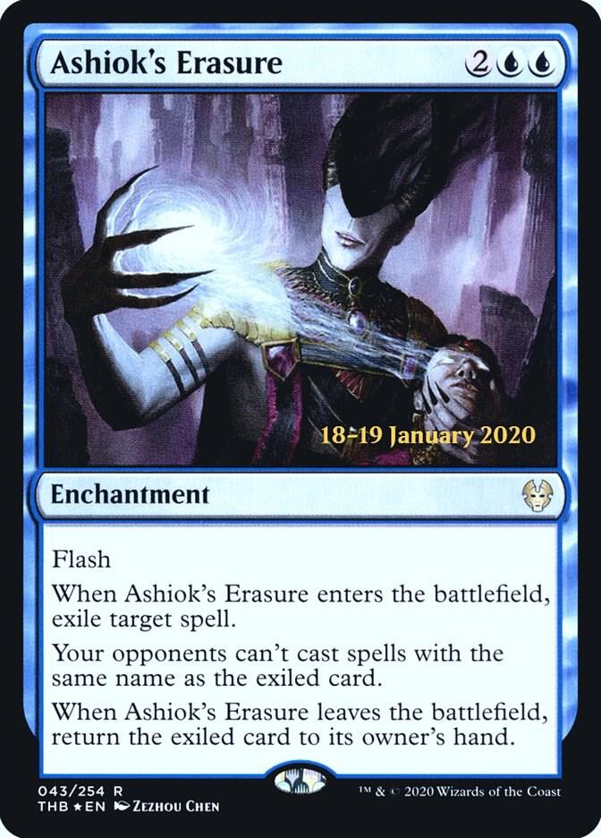 Ashiok's Erasure [Prerelease Cards] 43