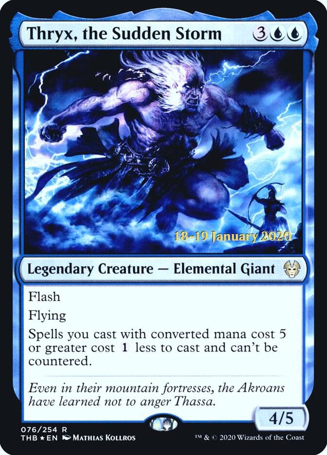 Thryx, the Sudden Storm [Prerelease Cards] 76
