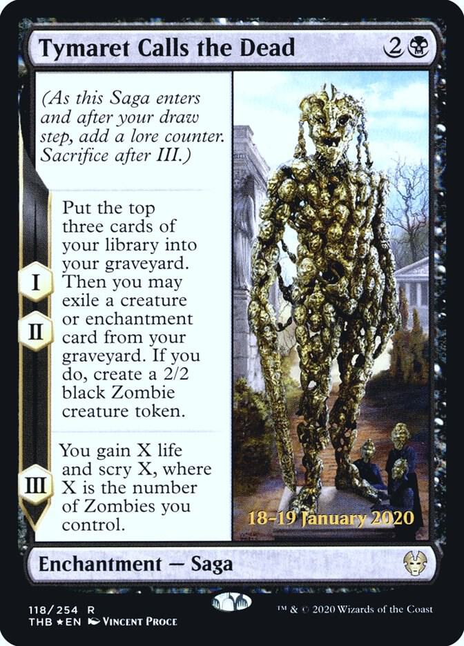 Tymaret Calls the Dead [Prerelease Cards] 118