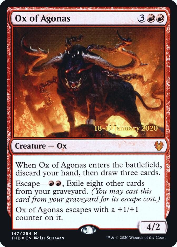 Ox of Agonas [Prerelease Cards] 147
