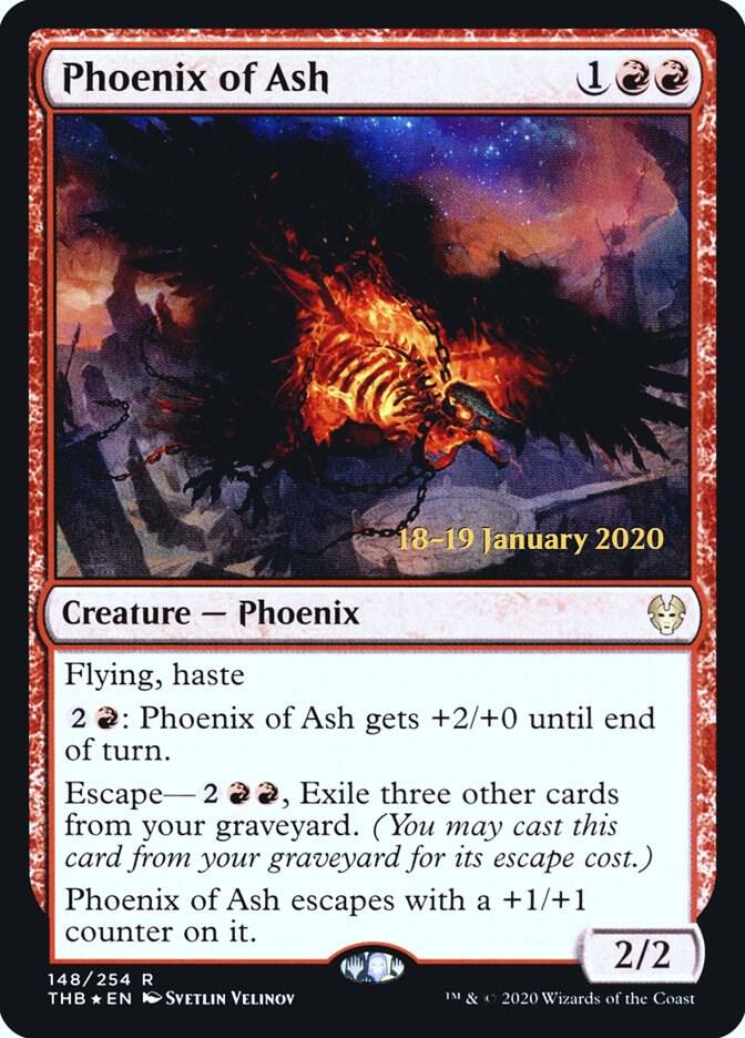 Phoenix of Ash [Prerelease Cards] 148