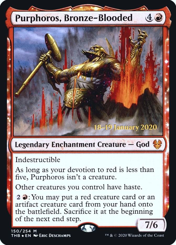 Purphoros, Bronze-Blooded [Prerelease Cards] 150