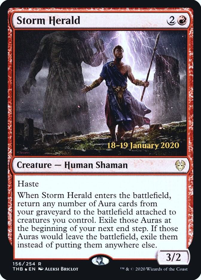 Storm Herald [Prerelease Cards] 156