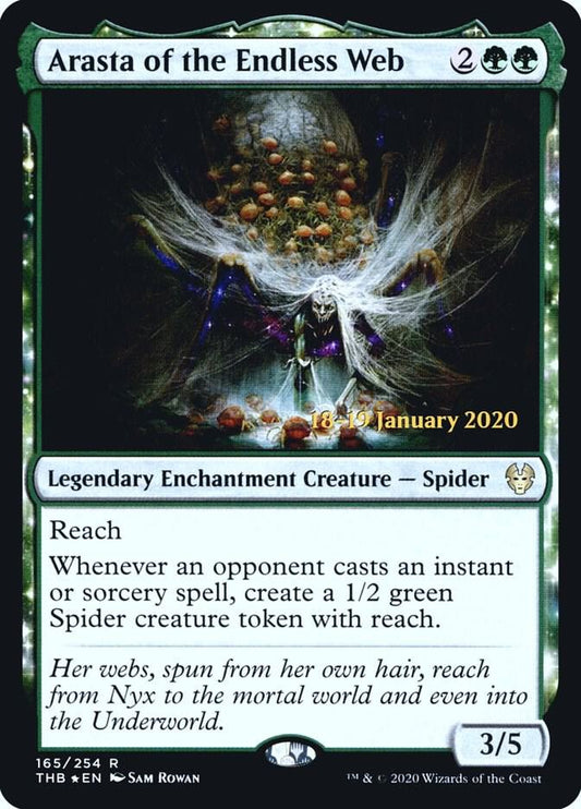 Arasta of the Endless Web [Prerelease Cards] 165