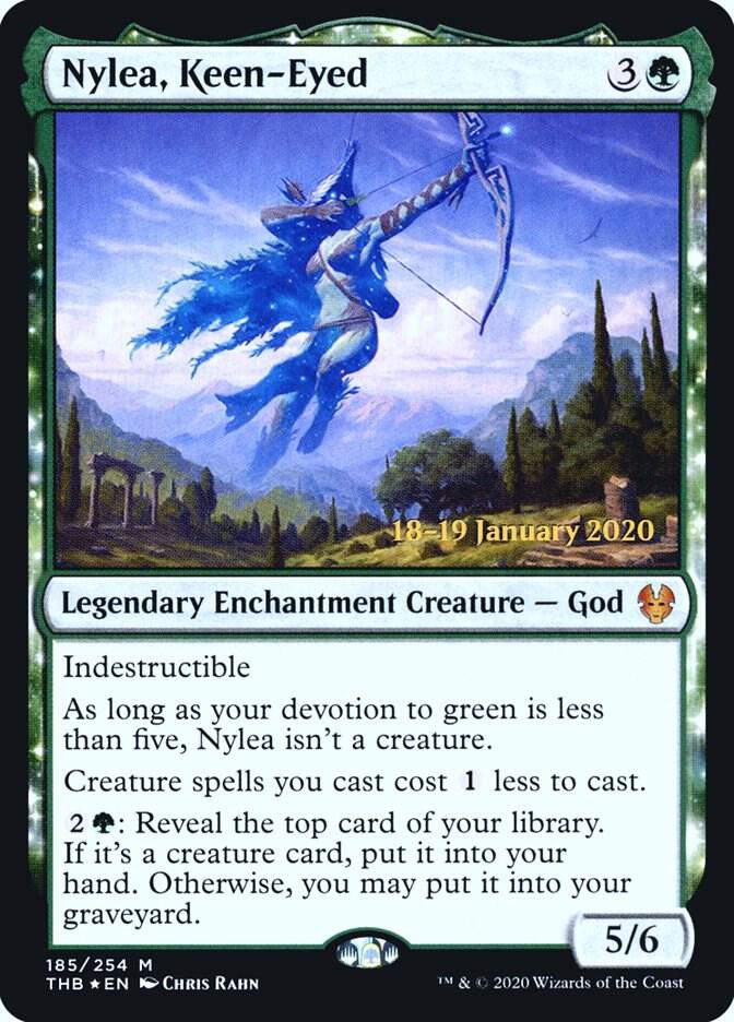 Nylea, Keen-Eyed [Prerelease Cards] 185