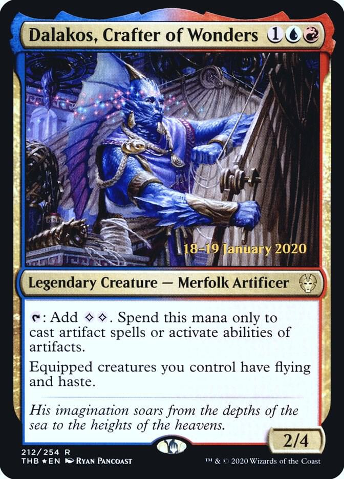 Dalakos, Crafter of Wonders [Prerelease Cards] 212