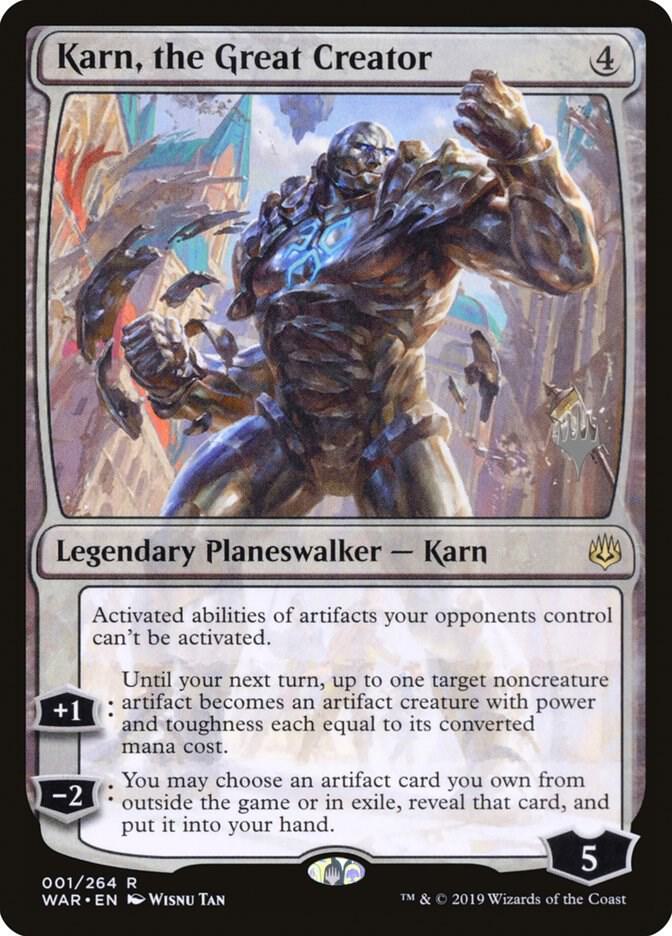 Karn, the Great Creator [Promo Pack: Theros Beyond Death] 1