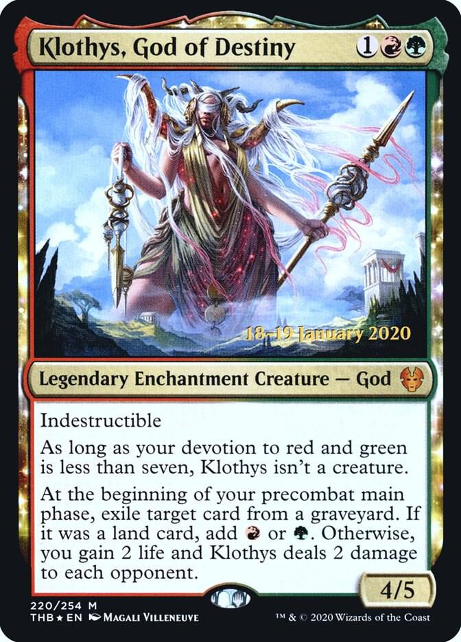 Klothys, God of Destiny [Prerelease Cards] 220