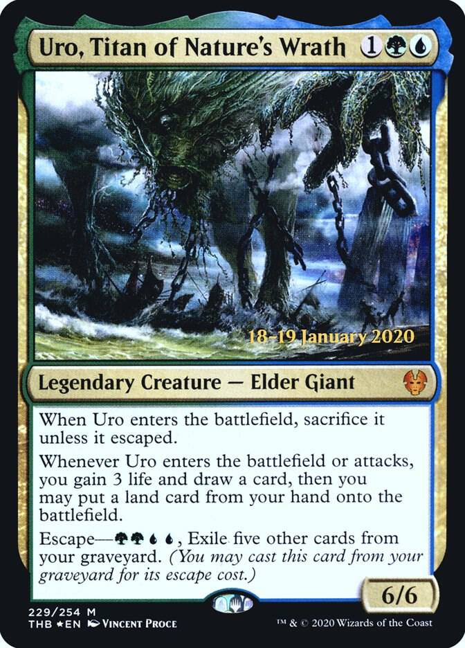 Uro, Titan of Nature's Wrath [Prerelease Cards] 229