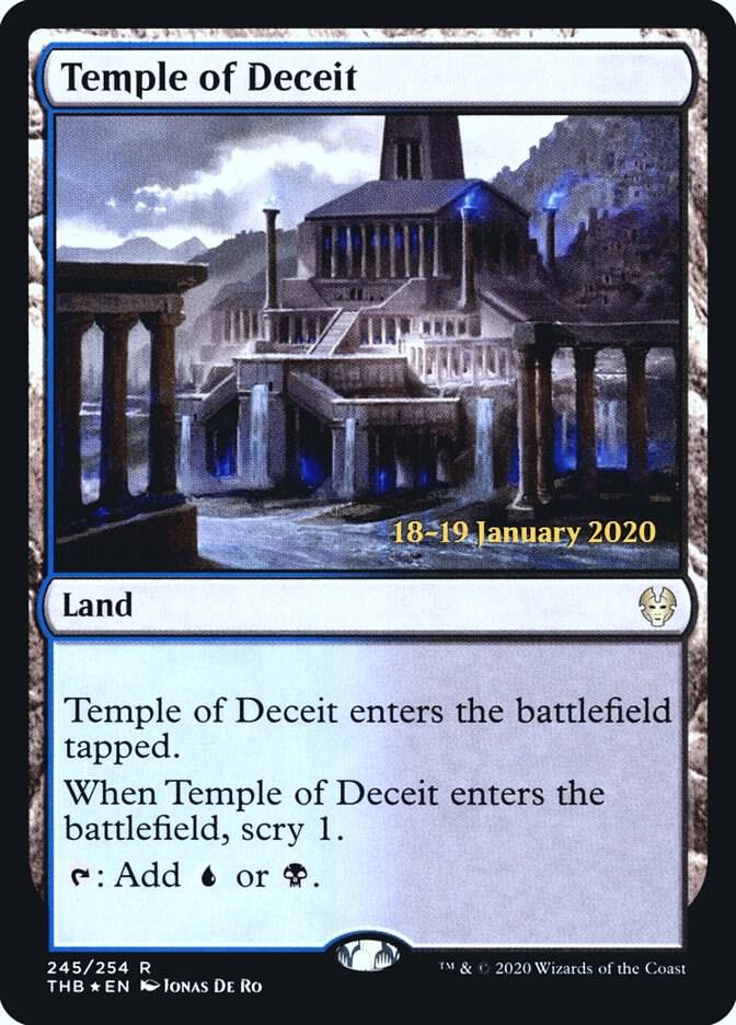 Temple of Deceit [Prerelease Cards] 245