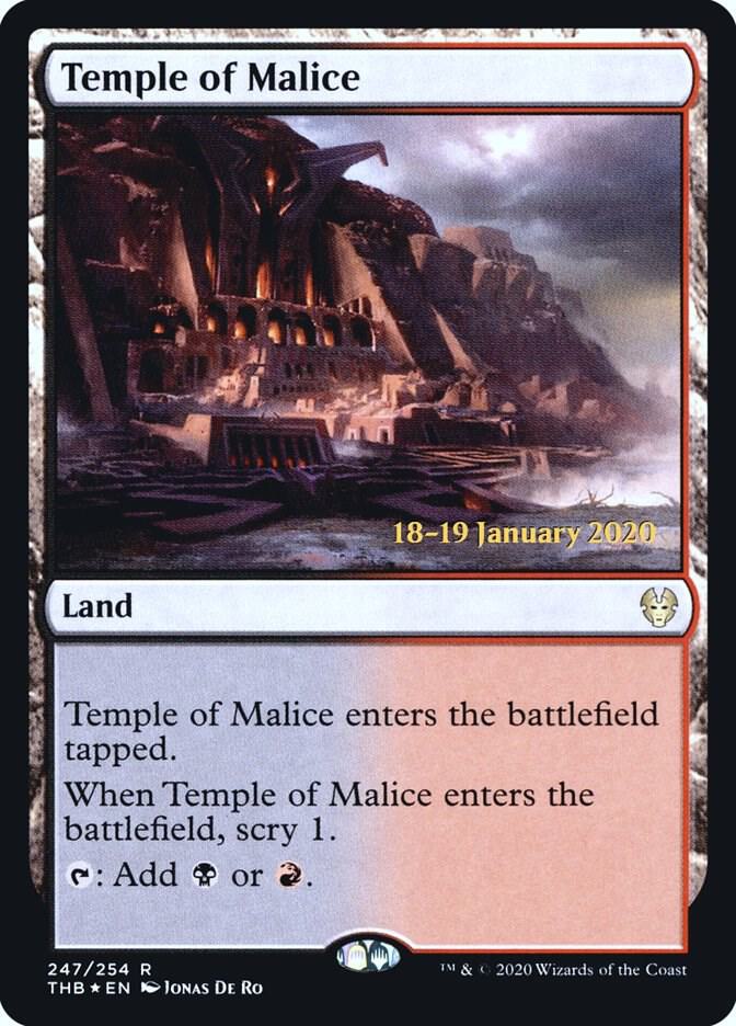 Temple of Malice [Prerelease Cards] 247