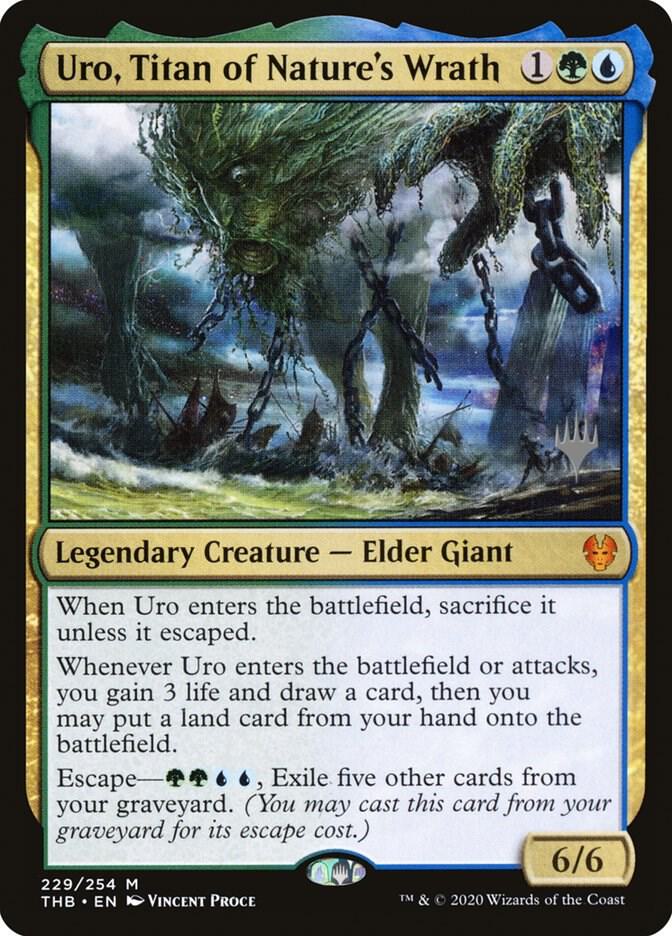 Uro, Titan of Nature's Wrath [Promo Pack: Theros Beyond Death] 229