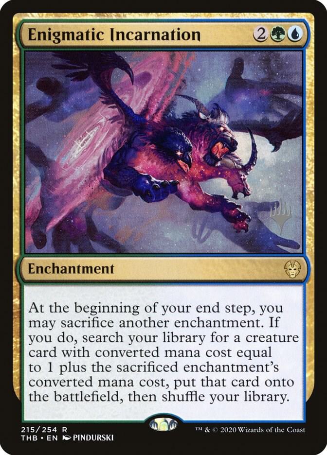 Enigmatic Incarnation [Promo Pack: Theros Beyond Death] 215