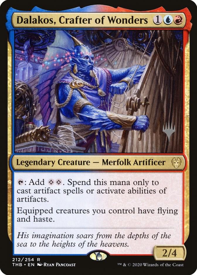 Dalakos, Crafter of Wonders [Promo Pack: Theros Beyond Death] 212