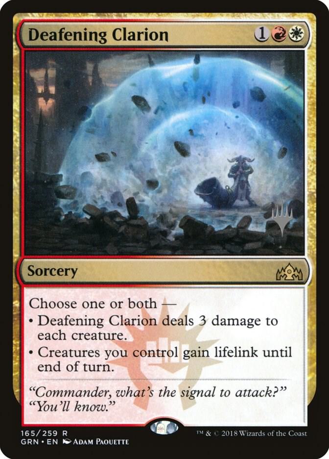 Deafening Clarion [Promo Pack: Theros Beyond Death] 165
