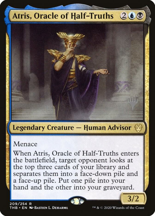 Atris, Oracle of Half-Truths [Promo Pack: Theros Beyond Death] 209