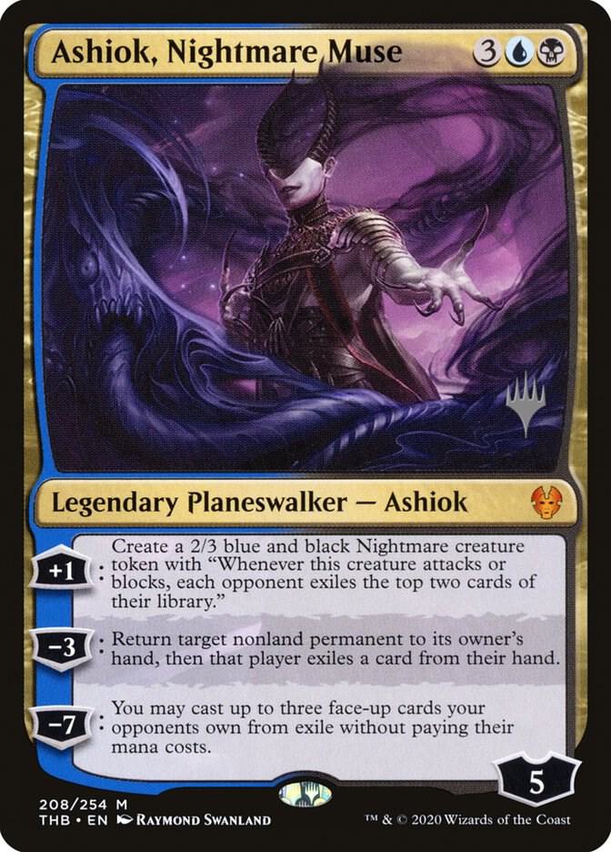 Ashiok, Nightmare Muse [Promo Pack: Theros Beyond Death] 208