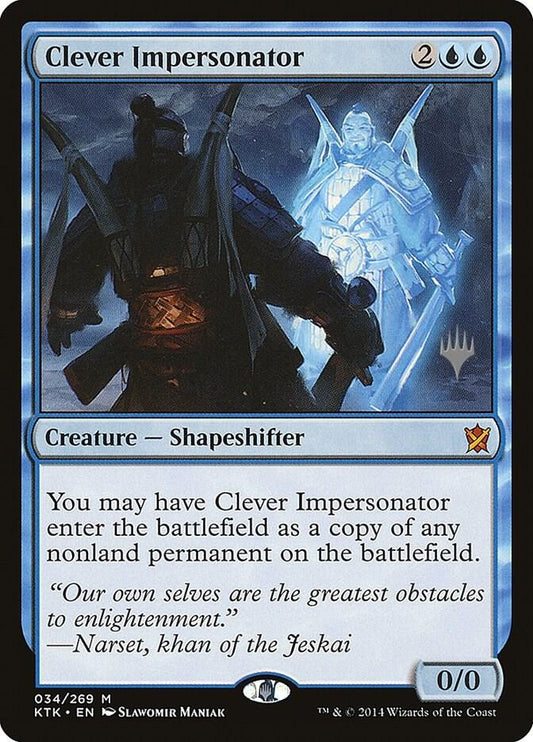 Clever Impersonator [Promo Pack: Theros Beyond Death] 34