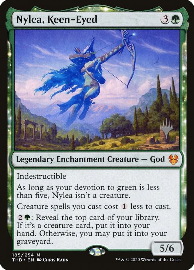 Nylea, Keen-Eyed [Promo Pack: Theros Beyond Death] 185