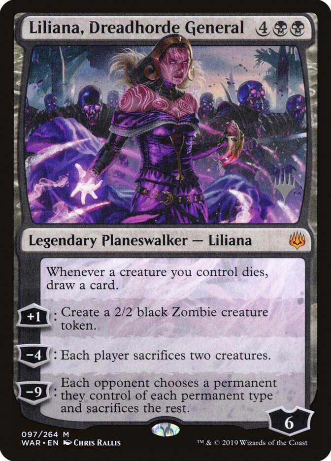 Liliana, Dreadhorde General [Promo Pack: Theros Beyond Death] 97