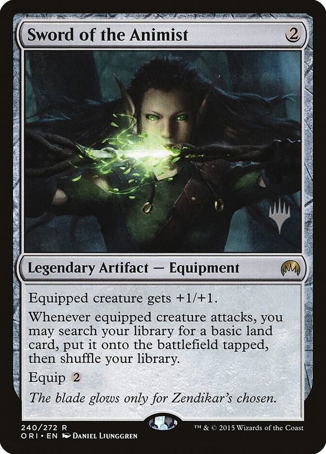Sword of the Animist [Promo Pack: Theros Beyond Death] 240