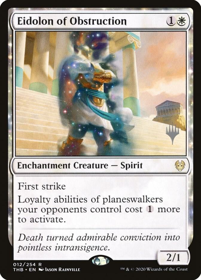 Eidolon of Obstruction [Promo Pack: Theros Beyond Death] 12